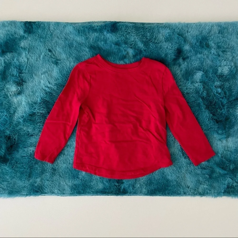 Old Navy Red Long Sleeve Tee Size 2T